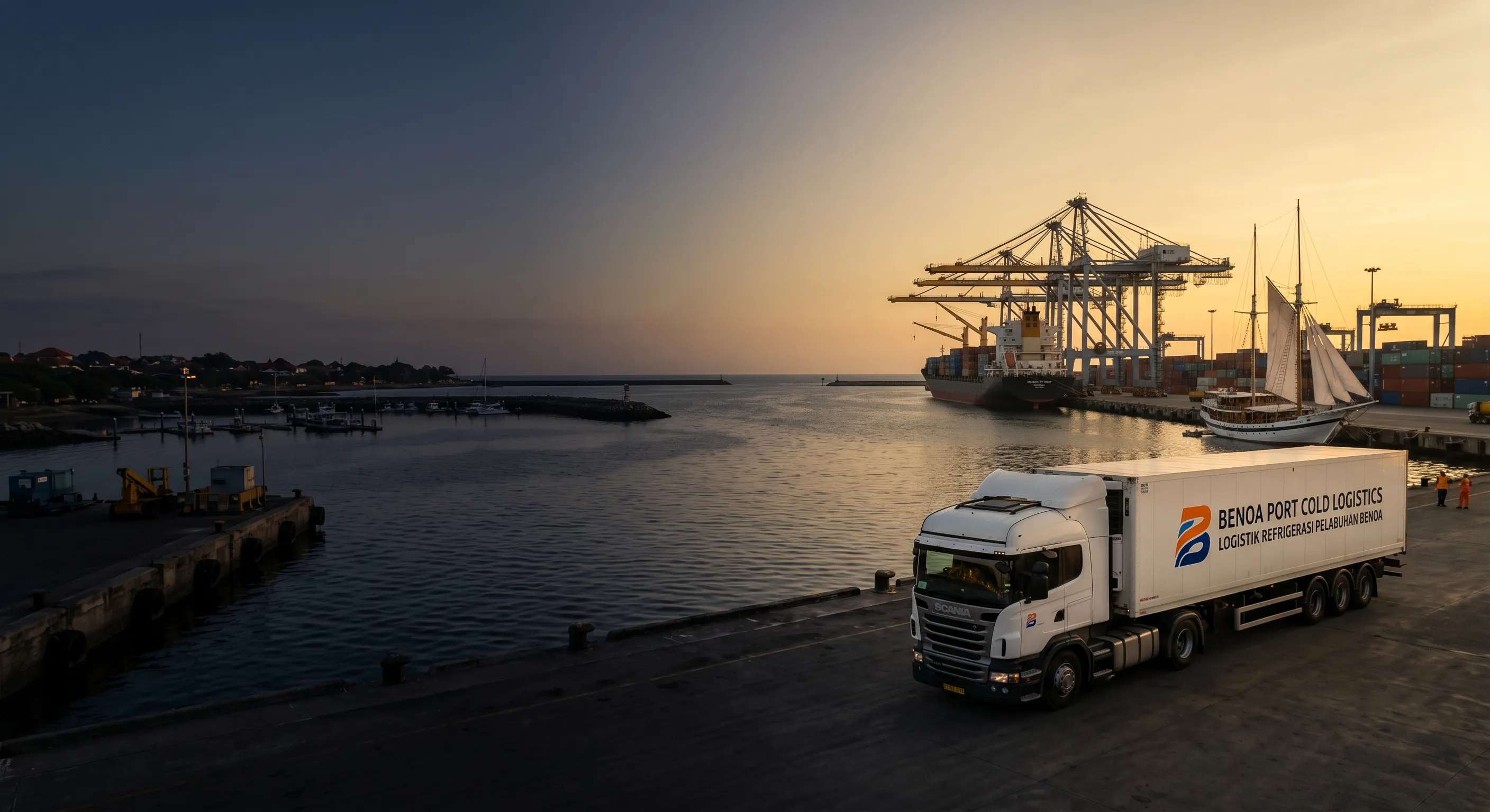 Refrigerated transport / Benoa harbour